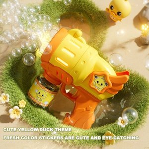 <span class=keywords><strong>Pistola</strong></span> per Bolle a Forma di Anatra con 12 Fori, Nuovo Giocattolo Estivo per Esterni, <span class=keywords><strong>Pistola</strong></span> Elettrica Automatica per Bambini - Product Image 4