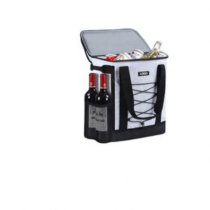 กระเป๋าปิคนิคพับได้กันน้ำอเนกประสงค์ขนาดใหญ่  วัสดุอลูมิเนียมฟอยล์  รักษาอุณหภูมิ  นำกลับมาใช้ใหม่ได้  เป็นมิตรกับสิ่งแวดล้อม  ขายดี - Product Image 2