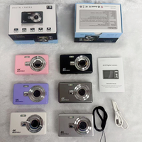 Kamera Vlogging 75MP 4K 1080P dari Pabrik Cina, Zoom 16x, Sensor CMOS, Mendukung Kartu SD, Kamera Digital Q12 untuk Fotografi dan Video