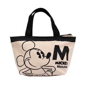 Sac fourre-tout décontracté en toile de coton avec fermeture à glissière - Product Image 1