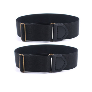 2 pièces/paire de serre-manches élastiques pour femmes et hommes, pour occasions formelles, mariages, cocktails, événements, et comme bandes de manchette - Product Image 2
