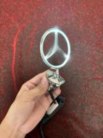 Emblème de capot avant et badge de coffre arrière pour Mercedes Maybach Classe GLS X167, autocollant logo lettres chromées de luxe