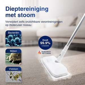 Mopa a Vapor Portátil <span class=keywords><strong>de</strong></span> Alta Temperatura y Bajo Ruido, con Tecnología Ciclónica, para Limpiar Alfombras, con Tanque <span class=keywords><strong>de</strong></span> Agua Extraíble, Superventas - Product Image 3