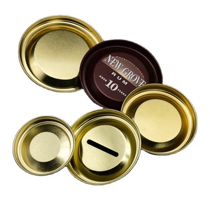 <span class=keywords><strong>Tapa</strong></span> Metálica Redonda y Cilíndrica para Frascos, <span class=keywords><strong>Tapa</strong></span> Superior de Tubo de Hojalata <span class=keywords><strong>con</strong></span> Tapón Interior para Envases de Papel - Product Image 3