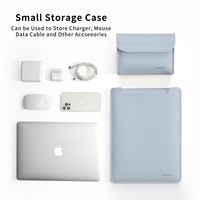 Logo TAIKESEN yang Dapat Disesuaikan Menampilkan Sarung Laptop Lucu untuk MacBook Pro M4/M3/M2/M1 Pro/Max 2024-2021 MacBook Air.