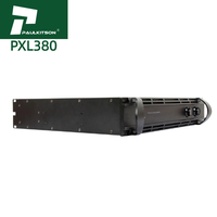 Amplificateur audio professionnel de classe D Paulkitson PXL380 2/4/8 Ohm Stéréo Son Bass Subwoofer Métal XLR Scène Karaoké