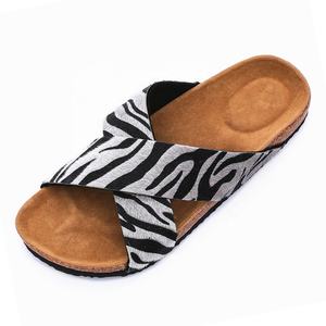 Sandales confortables à imprimé <span class=keywords><strong>de</strong></span> léopard et <span class=keywords><strong>de</strong></span> zèbre pour femmes, avec pieds <span class=keywords><strong>de</strong></span> pieds - Product Image 5