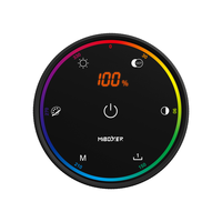 Télécommande tactile MiBoxer K6 4 scènes rotatives RGB+CCT 2,4 GHz avec bouton rotatif coloré pour LED