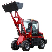 Mini ventre de roues, 1.5 tonnes, chargeur avant