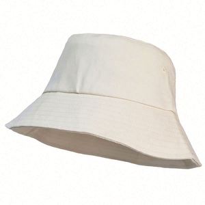 Chapeau Bob Unisexe Couleur Unie Décontracté 100% Coton Protection Solaire Extérieure Ski Pêche Marque Personnalisée Vente en Gros - Product Image 4