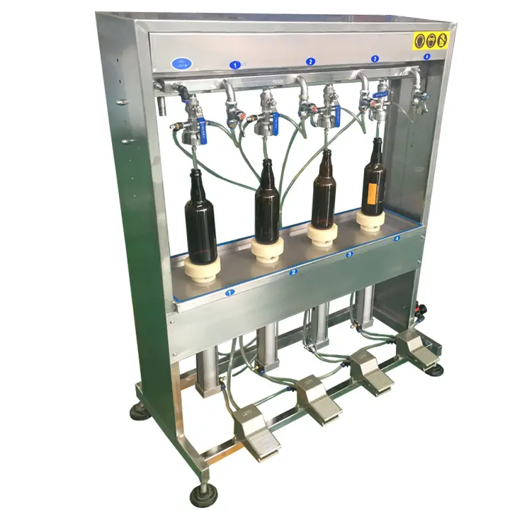 Machine de remplissage et capsulage de bouteilles de bière à grande vitesse/usine de fabrication de bière au meilleur prix/ligne de production de bière en aluminium
