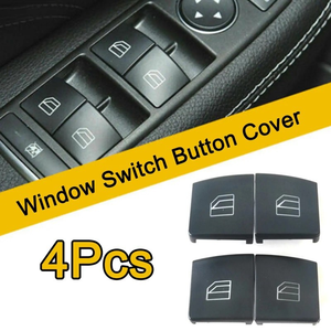 Prix d'usine OE A2049055402 Ensemble de 4 couvercles de boutons de lève-vitres de voiture adaptés aux Mercedes-Benz Classe E W204 W166 - Product Image 2