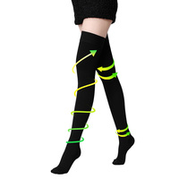 Chaussettes de compression médicales directement de l'usine, prêtes à être expédiées, sans MOQ, personnalisables, approuvées CE ISO, haute qualité, vente en gros