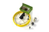 Système de caméra d'inspection de tuyaux portable avec têtes de caméra interchangeables de 8 mm/16 mm/21 mm