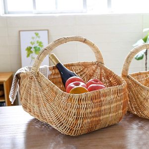 Cesta de Mimbre Natural Pequeña <span class=keywords><strong>para</strong></span> Picnic, Cestas de Mimbre Ecológicas <span class=keywords><strong>para</strong></span> <span class=keywords><strong>Camping</strong></span> al por Mayor con Precio Competitivo - Product Image 5