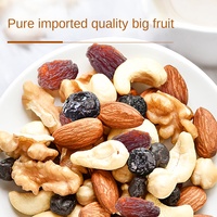 Frutos Secos Mixtos Walloon 500g, Refrigerios Nutritivos y Saludables Enlatados, Frutos Secos Fritos Secos, para Oficina, Salados