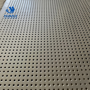 Panneau de façade décoratif en acier inoxydable 304 perforé, avec trous de 6 mm, électrogalvanisé, pour protection et écranage, sur mesure - Product Image 4