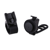 Langlebiges kunden spezifisches Design Zwei Riemen Fahrrad Taschenlampe Go Pro Kamera halterung für Outdoor-Sportarten