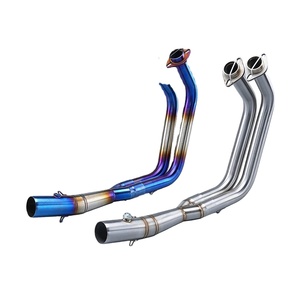 Tubo de Escape Delantero Modificado Leo TOC con Silenciador DB Killer de Acero Inoxidable para Kawasaki Vulcan S650 650s <span class=keywords><strong>650</strong></span> S VN650 Pit Bike Nuevo - Product Image 1