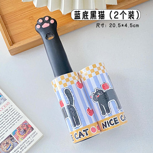 El nuevo juego de removedores de pelusas con diseño de dibujos animados incluye un removedor de pelusas de ropa desgarrable y reemplazable, y un removedor de pelusas con rodillo. - Product Image 6