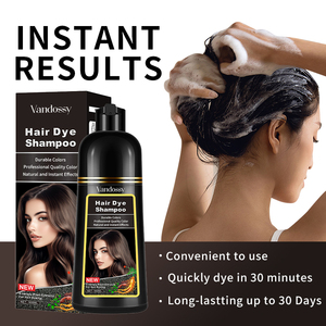 <span class=keywords><strong>Coloration</strong></span> capillaire liquide semi-permanente <span class=keywords><strong>à</strong></span> base de plantes sans ammoniaque, <span class=keywords><strong>à</strong></span> base de plantes naturelles, pour une couverture des cheveux gris sans dommages, couleurs vibrantes - Product Image 4