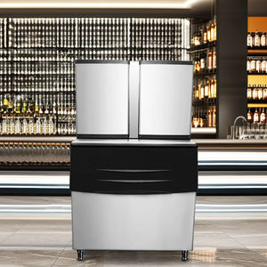 Machine à glaçons industrielle à grande capacité 680 kg/<span class=keywords><strong>24h</strong></span>, moteur en acier inoxydable 304, refroidissement par eau, faible <span class=keywords><strong>consommation</strong></span>, stockage de 400 à 500 kg - Product Image 3