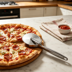 Affettatrice per Pizza con manico ergonomico taglia Pizza per uso cucina, pizzerie - Product Image 4