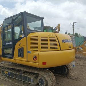 Precio barato Komatsu PC70 7ton Excavadora usada para la venta de alta calidad con motor de núcleo y componentes de bomba - Product Image 6