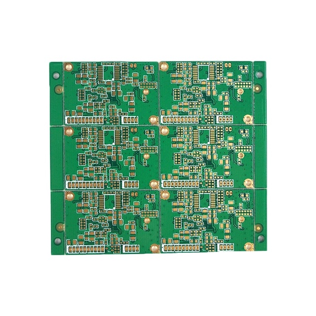 Manufacturer Supplies Four-layer Gold-plated PCB Circuit Boards Automotive Electronic Power Controllers Model 4150 0.15mm