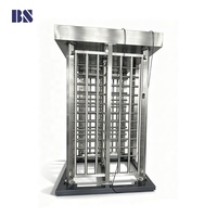 Harga Grosir Pabrik Gerbang Turnstile Tinggi Penuh Pembaca Kartu RFID untuk Kontrol Akses OEM ODM Jalur Tunggal Bahan Stainless 304