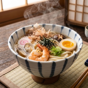 Vajilla de Porcelana para Cocina Japonesa, Tazones para Arroz Udon, Juegos de Tazones para <span class=keywords><strong>Ramen</strong></span> Pintados a Mano - Product Image 1