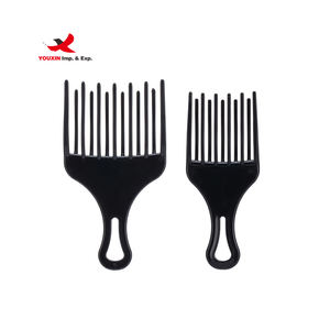 Peine para el cabello con inserciones de plástico y diseño africano vintage, con dientes anchos, para hombre, venta al por mayor a bajo precio - Product Image 2