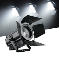 Projecteur LED Fresnel 2-en-1 CW+WW 200W 15 ° -60 °   Projecteur LED à profil électronique DMX IP20, CRI90 élevé, pour scène et théâtre