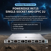 Serveur en rack 1U R6715 avec AMD EPYC 9005 pour l'informatique haute densité