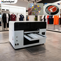 Machine d'impression 3D de logos TPU Lainkjet, imprimante UV 4050 pour vêtements, machine d'impression de logos 3D en silicone TPU, DX7 I3200