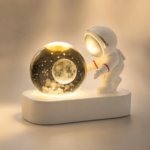 Bola de Cristal <span class=keywords><strong>3D</strong></span> Premium al por Mayor, <span class=keywords><strong>Globo</strong></span> <span class=keywords><strong>Terráqueo</strong></span> Artístico OEM con Grabado Láser, Lámpara Nocturna LED para Dormitorio, Escritorio, Decoración Moderna para Regalo - Product Image 1