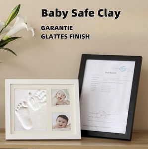 Nouveau design : Kit d'empreintes <span class=keywords><strong>de</strong></span> pieds et <span class=keywords><strong>de</strong></span> mains <span class=keywords><strong>de</strong></span> bébé, cadres photo en bois, cadre souvenir pour bébé, cadeaux pour jeunes mamans, kit d'empreintes pour chiens, chats et animaux <span class=keywords><strong>de</strong></span> compagnie - Product Image 4