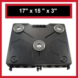 โต๊ะทำงานอะลูมิเนียมแท่นยกคอมพิวเตอร์ HVAC แล็ปท็อปปรับขาตั้งตามหลักสรีรศาสตร์แท่นวางเครื่องมือแม่เหล็กตัวยึดสามเหลี่ยม - Product Image 4