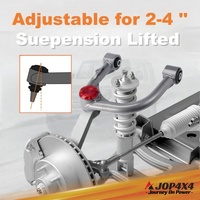 Bras de suspension supérieur avant en acier pour Hilux 2005 et modèles ultérieurs, rehausse de 2 à 4 pouces, 4x4