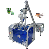 CohoMachine Stand Up fermuarlı çanta mısır unu tozu paketleme makinesi doldurma kapaklama makinesi Premade kılıfı Doypack paketleme makinesi
