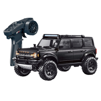 Hstar R22 1/12 2.4G 4CH Camion tout-terrain à proportionnalisation intégrale 4x4 avec éclairage LED, 3 vitesses, haute vitesse, camion RC d'escalade RTR