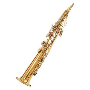 Saxophone <span class=keywords><strong>Soprano</strong></span> Professionnel à Tube Droit pour Vente Directe Transfrontalière, Clé G, Personnalisable avec LOGO - Product Image 4