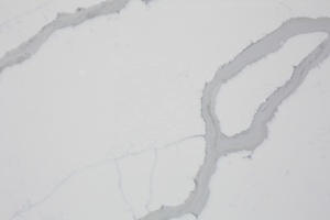 Modern Calacatta <strong>Quartz</strong> Slabs Factory Direct Kitchen <strong>Countertops</strong> Artificial Stone with Fish belly <strong>Veins</strong> - Product Image 4
