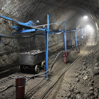 Dispositif de protection contre l'évasion des voitures minières ZDC30-2.5, barrière anti-évasion automatique pour voies inclinées de mines de charbon