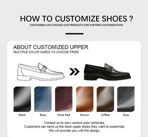 Chaussures mocassins en cuir pour hommes de haute qualité, chaussures Lofar en cuir véritable personnalisées pour homme, chaussures classiques à enfiler pour l'été pour hommes - Product Image 4