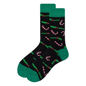 Chaussettes <span class=keywords><strong>de</strong></span> Noël extra larges pour hommes, taille 41-46, chaussettes <span class=keywords><strong>de</strong></span> fête en coton colorées, longueur mi-mollet, idée cadeau amusante et festive - Product Image 3