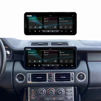 Lecteur de navigation GPS intégré à écran tactile Android 12.3 "pour Land Rover Range Rover Vogue V8 L322 2002-2012