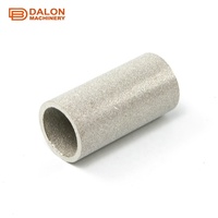 נקבובי נירוסטה sintered מתכת צינור מסנן עבור גז נוזלי הפרדת מערכת