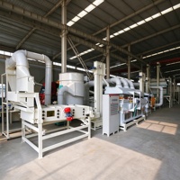 Machine de nettoyage et de calibrage automatique des grains 1-10T/H pour usine de traitement des semences et des grains de café vert
