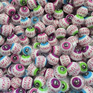 Gomitas Halal con Forma de Globo Ocular, Dulces al por Mayor de Fábrica China, Varios Sabores de Frutas con Relleno de Mermelada - Product Image 3